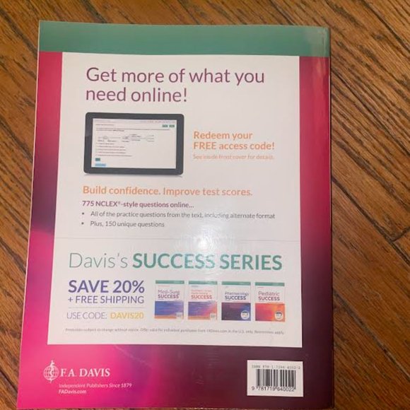 2020-2021 Davis Test Sucess for beginning nursing students - Picture 3 of 3